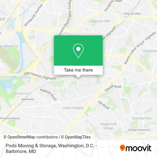 Pods Moving & Storage map
