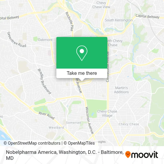 Nobelpharma America map