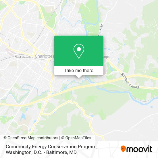 Community Energy Conservation Program map