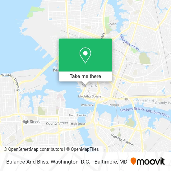 Balance And Bliss map