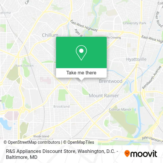 R&S Appliances Discount Store map
