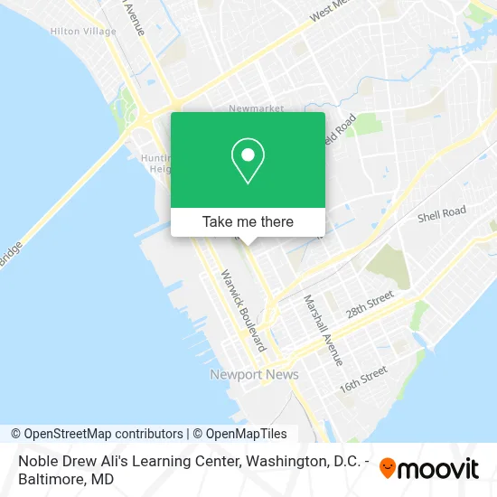 Noble Drew Ali's Learning Center map