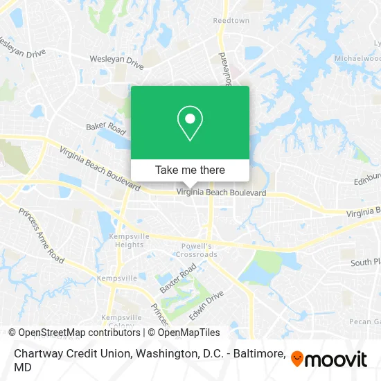 Chartway Credit Union map