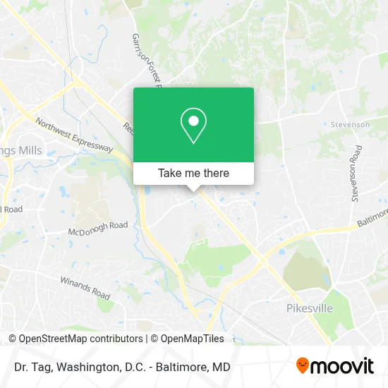 Dr. Tag map