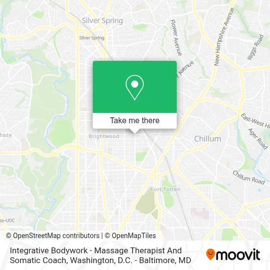 Integrative Bodywork - Massage Therapist And Somatic Coach map