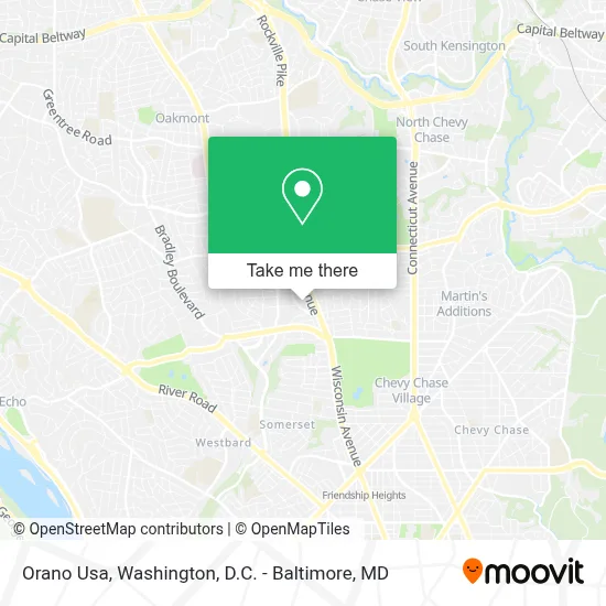Orano Usa map