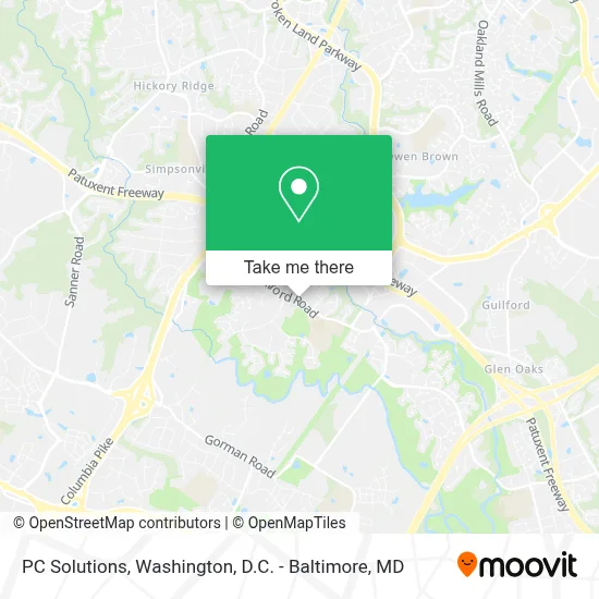 Pc Solutions map