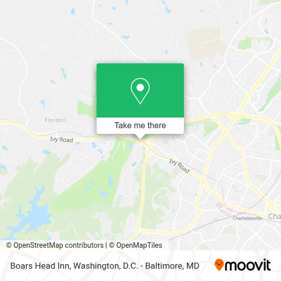 Boars Head Inn map