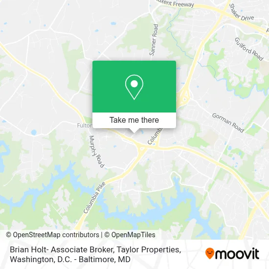 Brian Holt- Associate Broker, Taylor Properties map