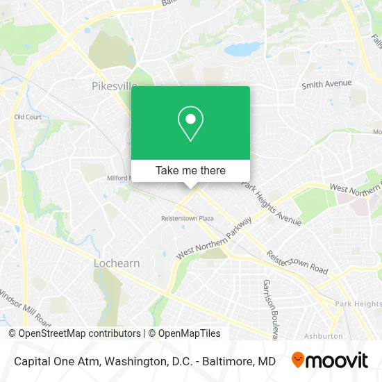 Capital One Atm map