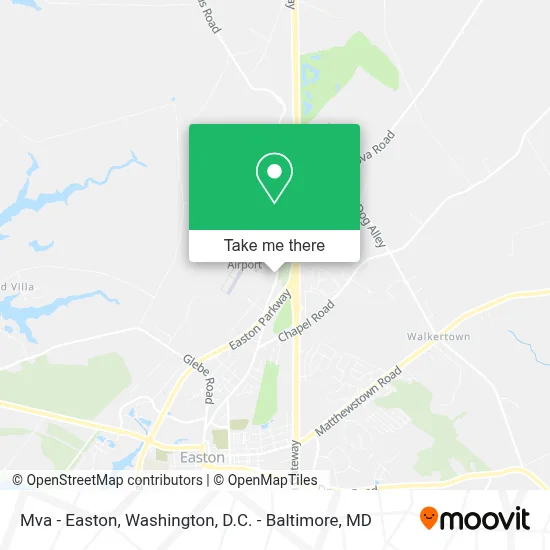 Mva - Easton map
