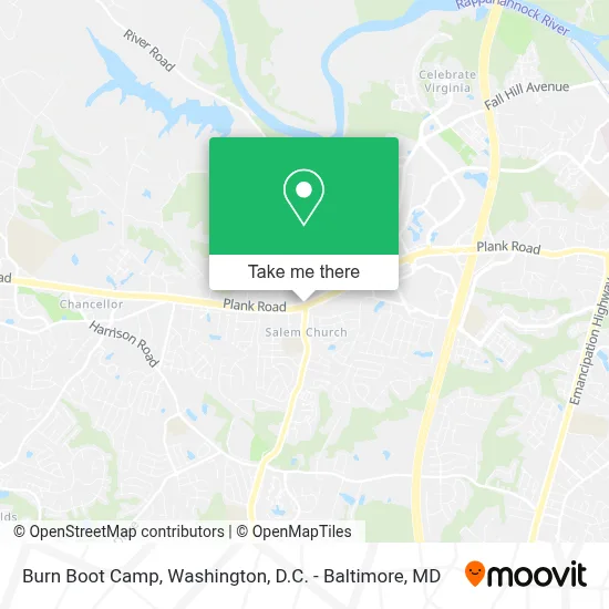 Burn Boot Camp map