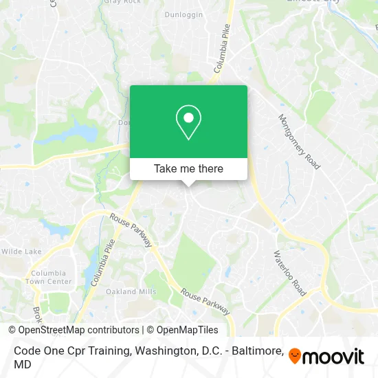 Code One Cpr Training map