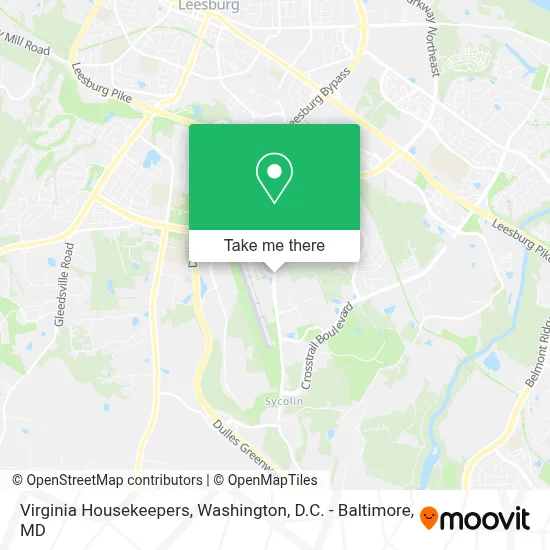 Virginia Housekeepers map