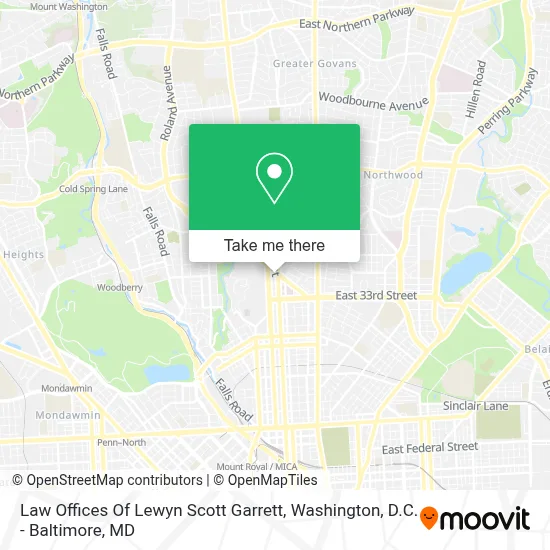 Law Offices Of Lewyn Scott Garrett map