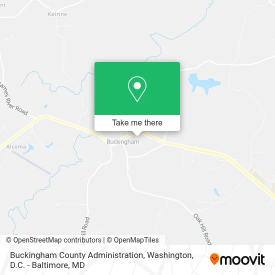 Buckingham County Administration map