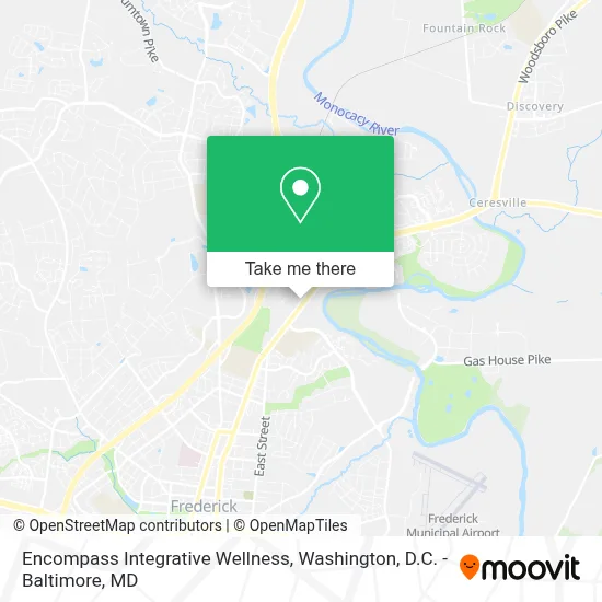 Encompass Integrative Wellness map