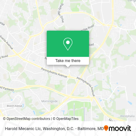 Harold Mecanic Llc map