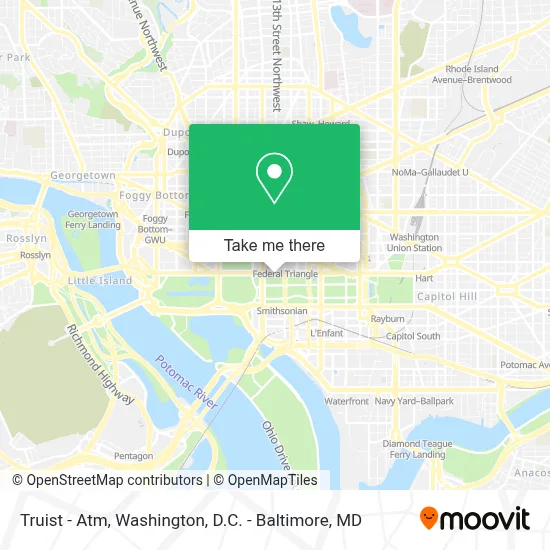 Truist - Atm map