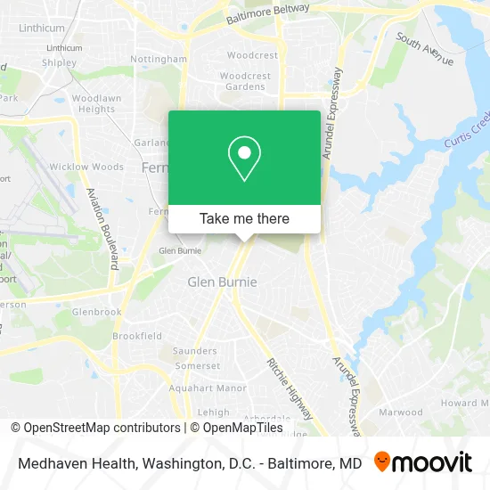 Medhaven Health map