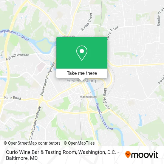 Curio Wine Bar & Tasting Room map