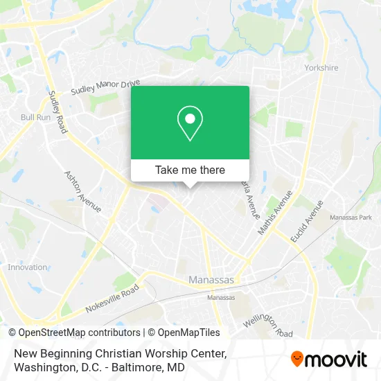 New Beginning Christian Worship Center map