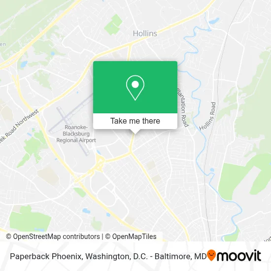 Paperback Phoenix map