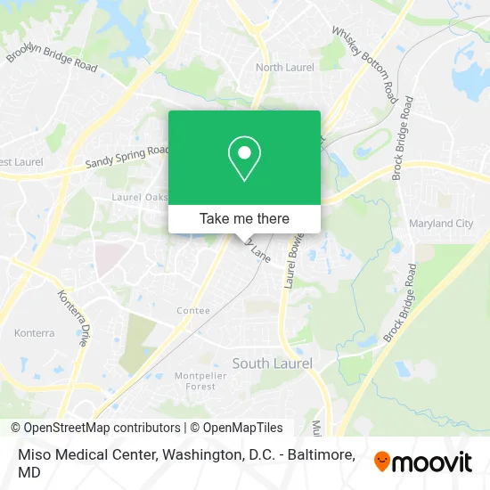 Miso Medical Center map