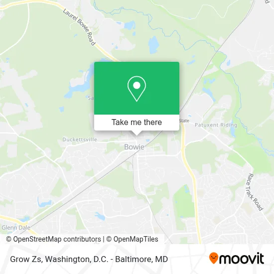 Grow Zs map