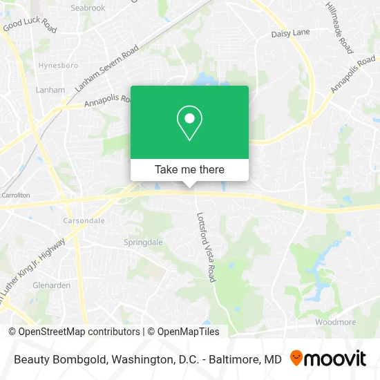 Beauty Bombgold map