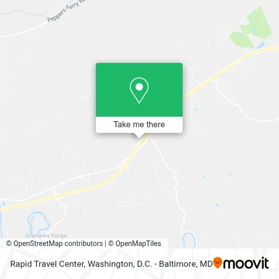 Rapid Travel Center map