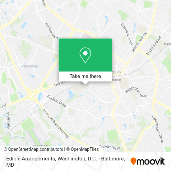 Edible Arrangements map