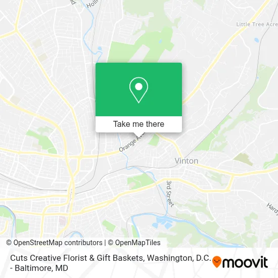 Cuts Creative Florist & Gift Baskets map