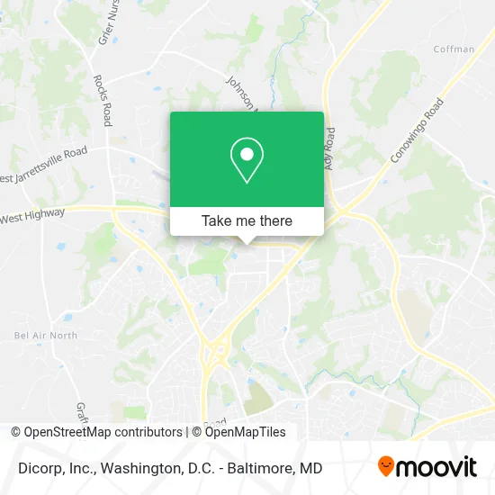 Dicorp, Inc. map