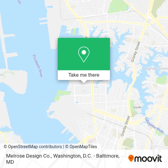 Melrose Design Co. map