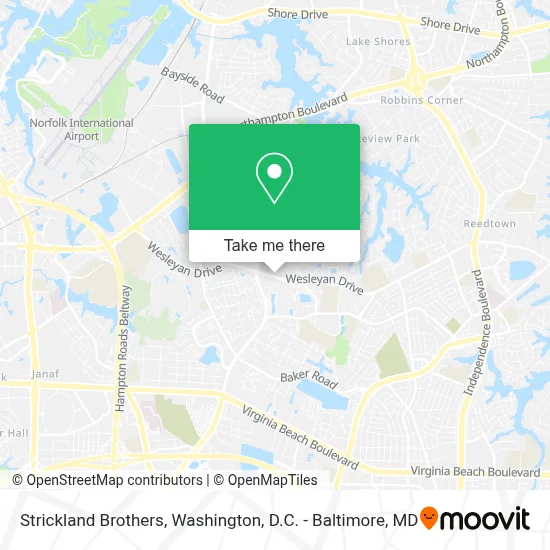 Strickland Brothers map
