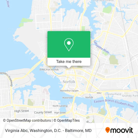 Virginia Abc map