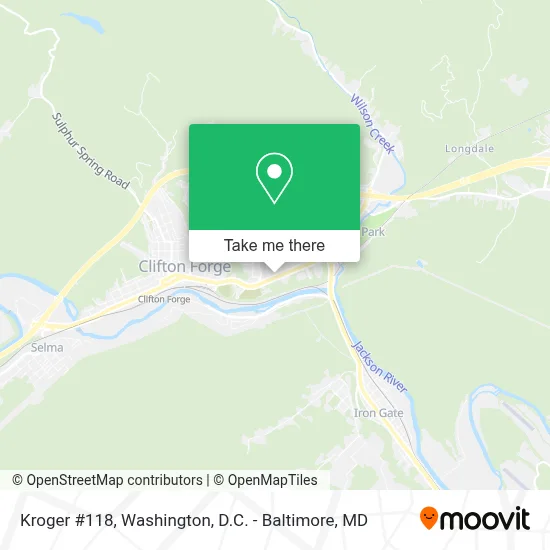 Kroger #118 map