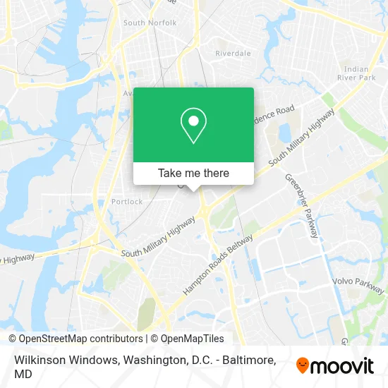 Wilkinson Windows map