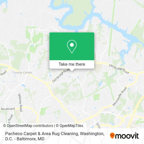 Pacheco Carpet & Area Rug Cleaning map