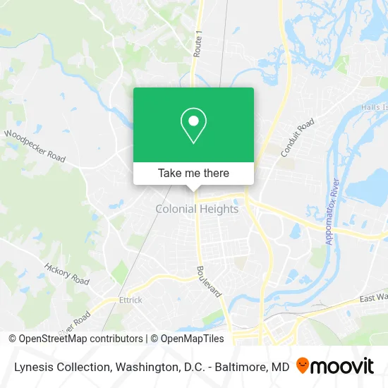 Lynesis Collection map