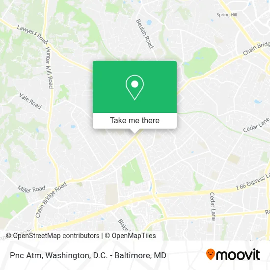 Pnc Atm map