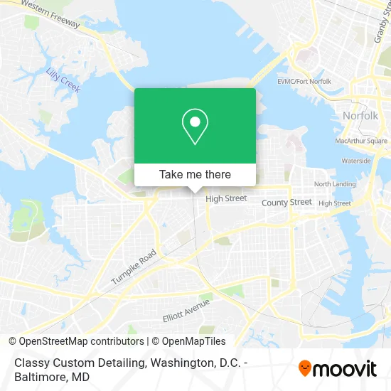 Classy Custom Detailing map
