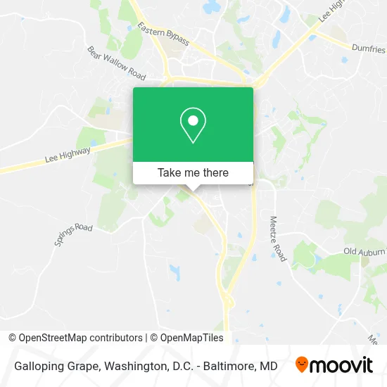 Galloping Grape map