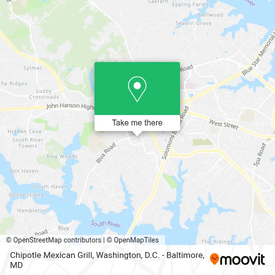 Chipotle Mexican Grill map