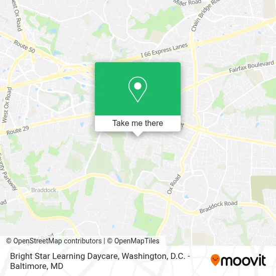 Bright Star Learning Daycare map