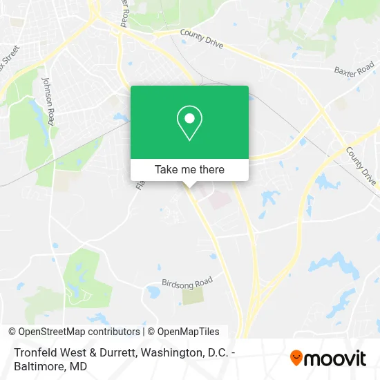 Tronfeld West & Durrett map