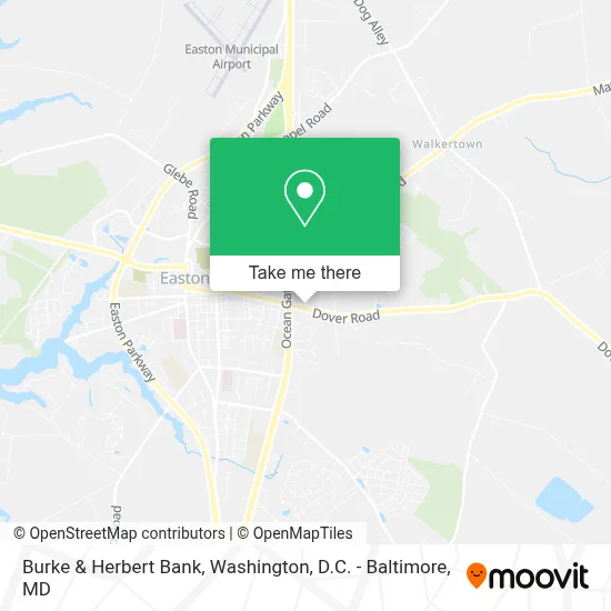 Burke & Herbert Bank map