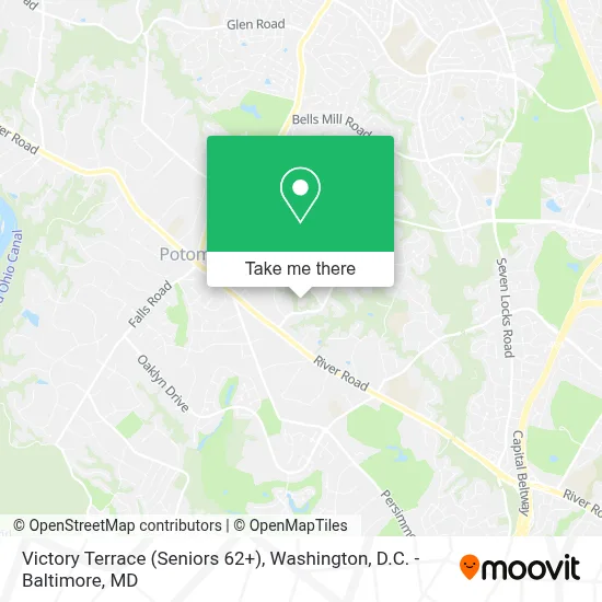 Victory Terrace (Seniors 62+) map