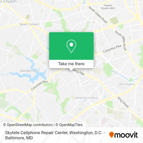 Skytele Cellphone Repair Center map